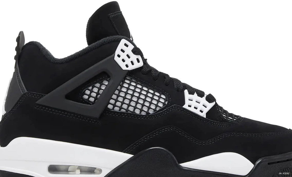 Thunder Retro 4 Jordan White 0627